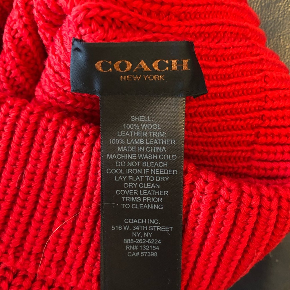 Coach wool hat - Picture 4 of 4